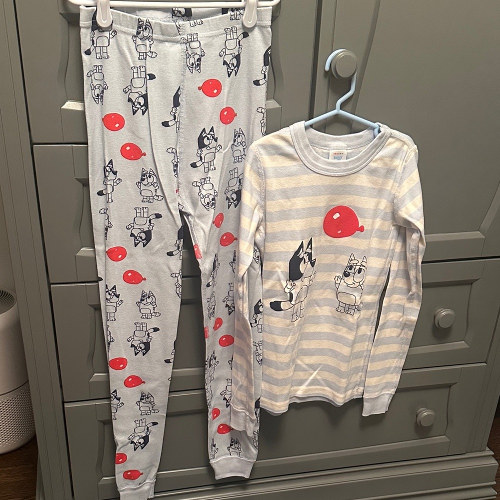 Hanna Andersson Bingo and Bluey Kids Long John’s